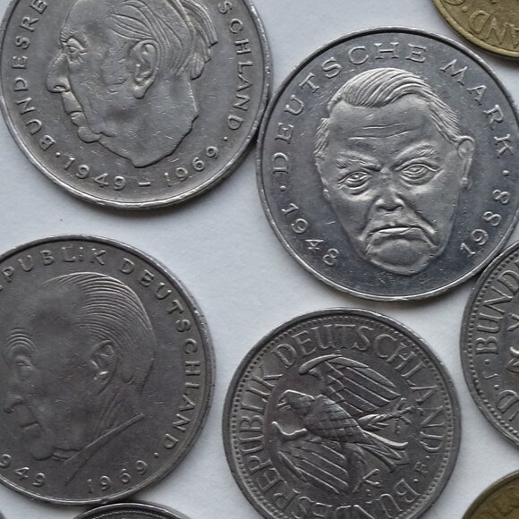 Old German Coins - Picture 1 of 3